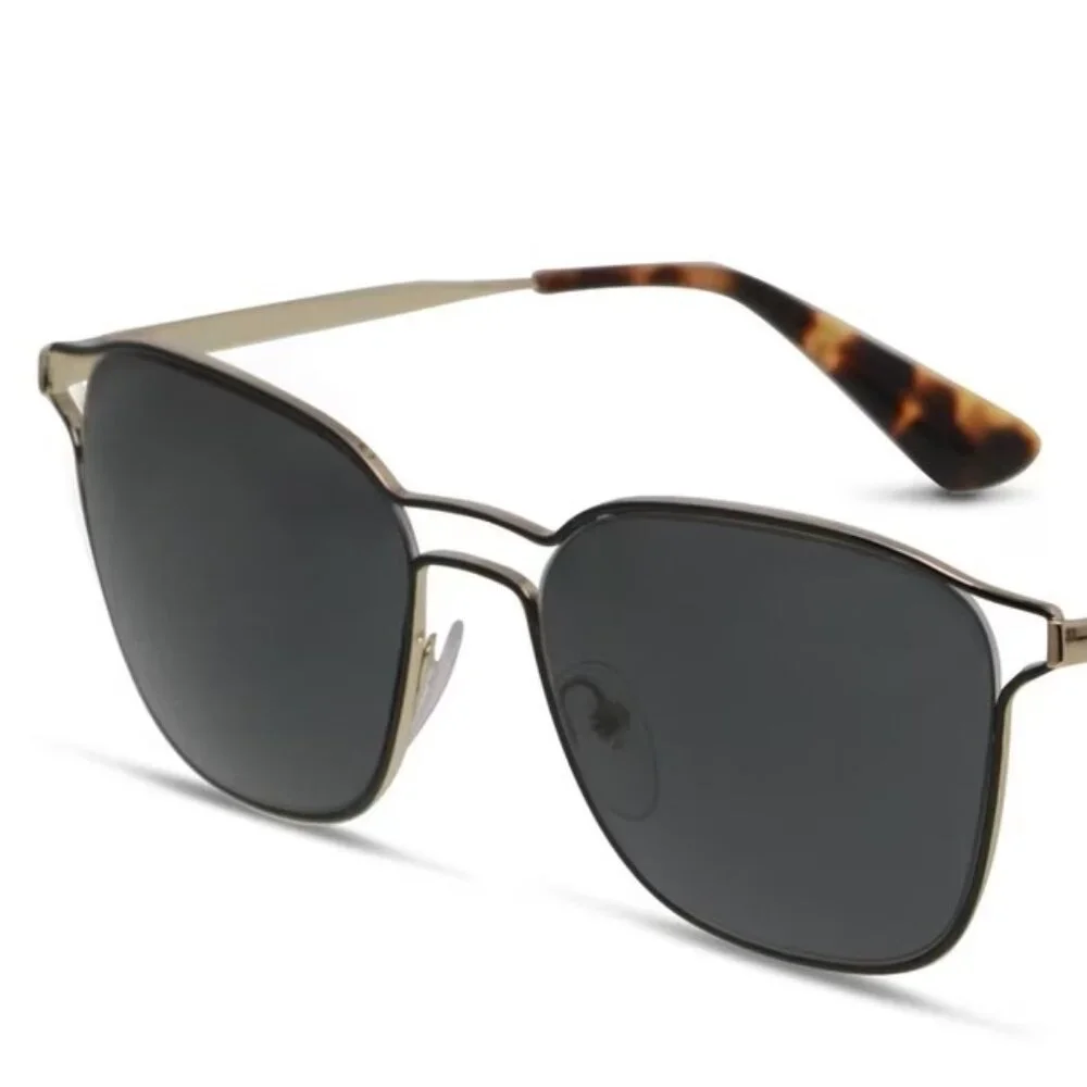 Authentic Prada Sunglasses | Black / Gold - Picture 3 of 11